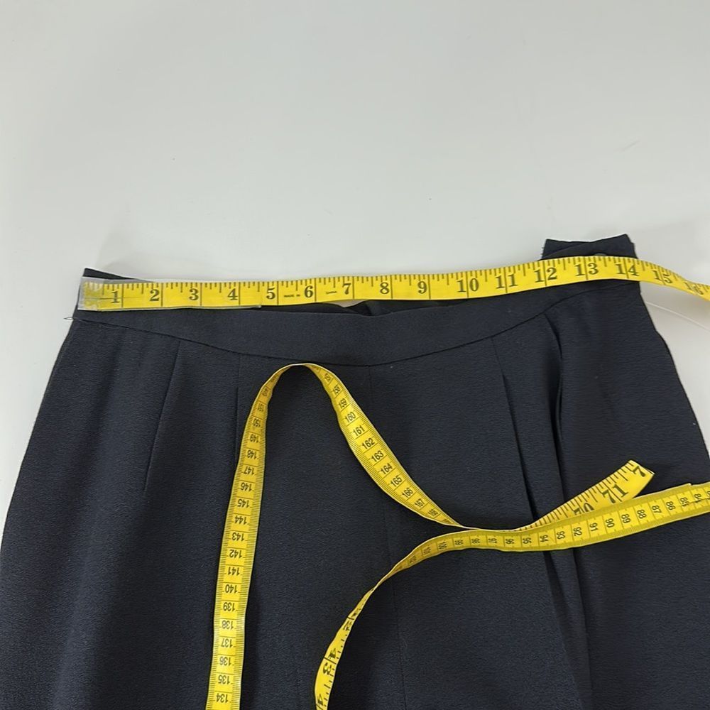 Pendleton Dress Pants Womens Size 10 Black Side Zip High Waisted made in USA - Picture 7 of 11